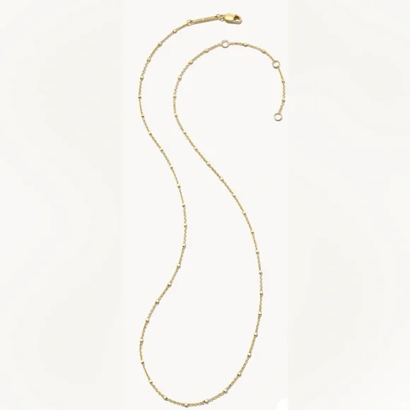 Kendra Scott - 18 Inch Single Satellite Chain Necklace - Picture 1 of 6